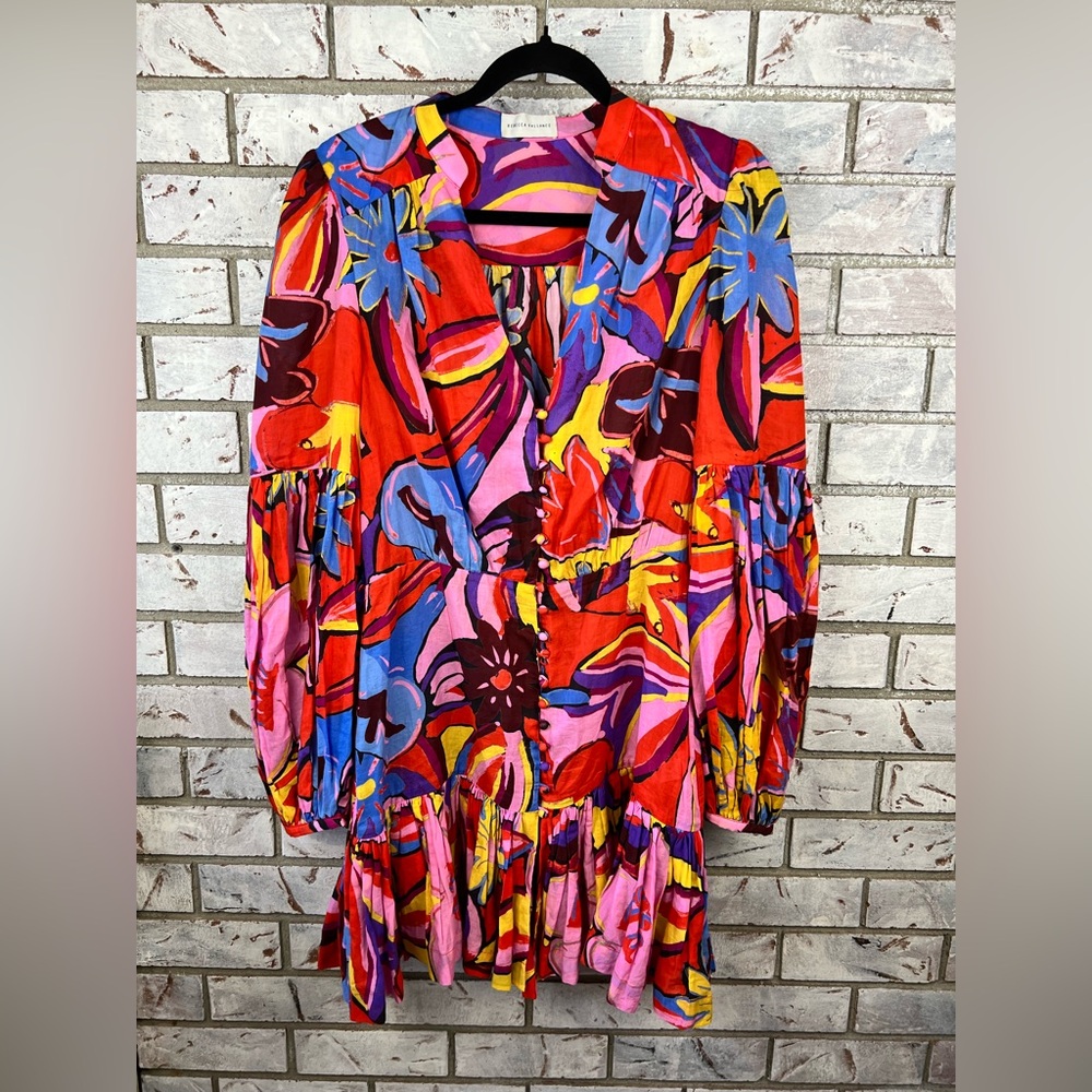 Rebecca Vallence | Positano Short Kaftan Beach Dress - Picture 3 of 14